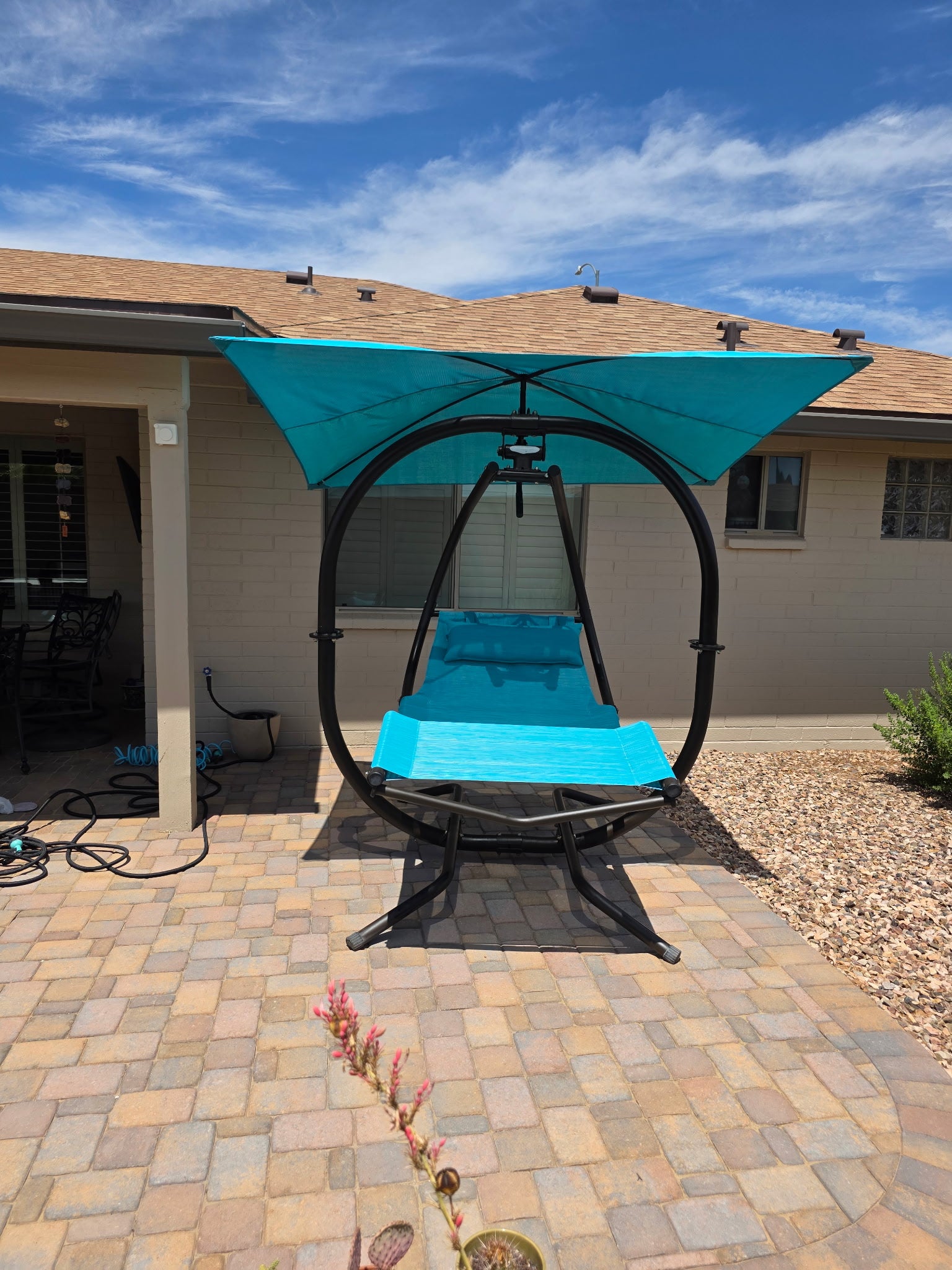 421L- Zero Gravity Shade Swing Lounger