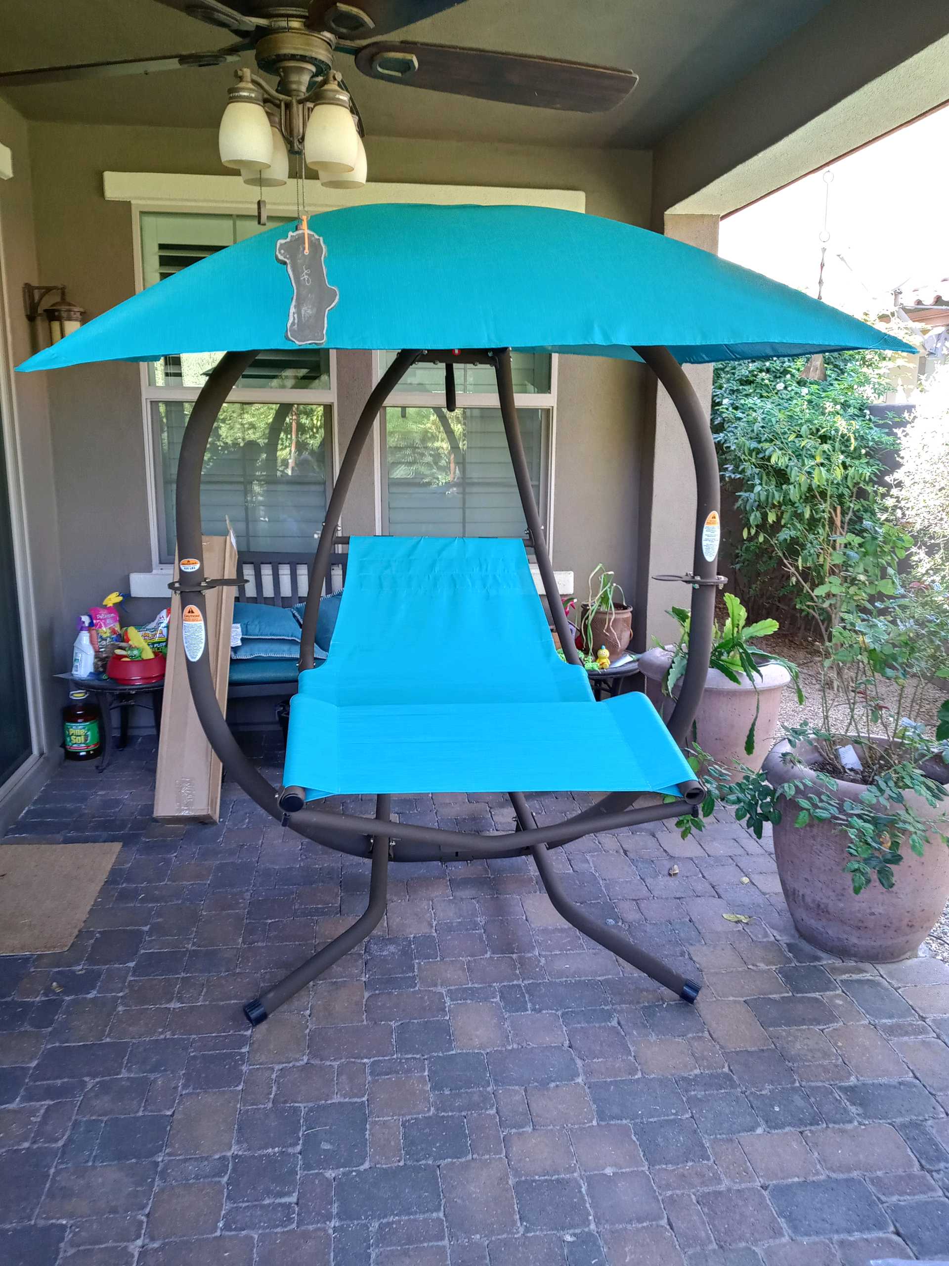 421L- Zero Gravity Shade Swing Lounger
