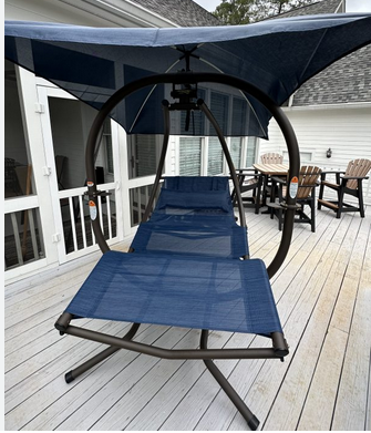421L- Zero Gravity Shade Swing Lounger