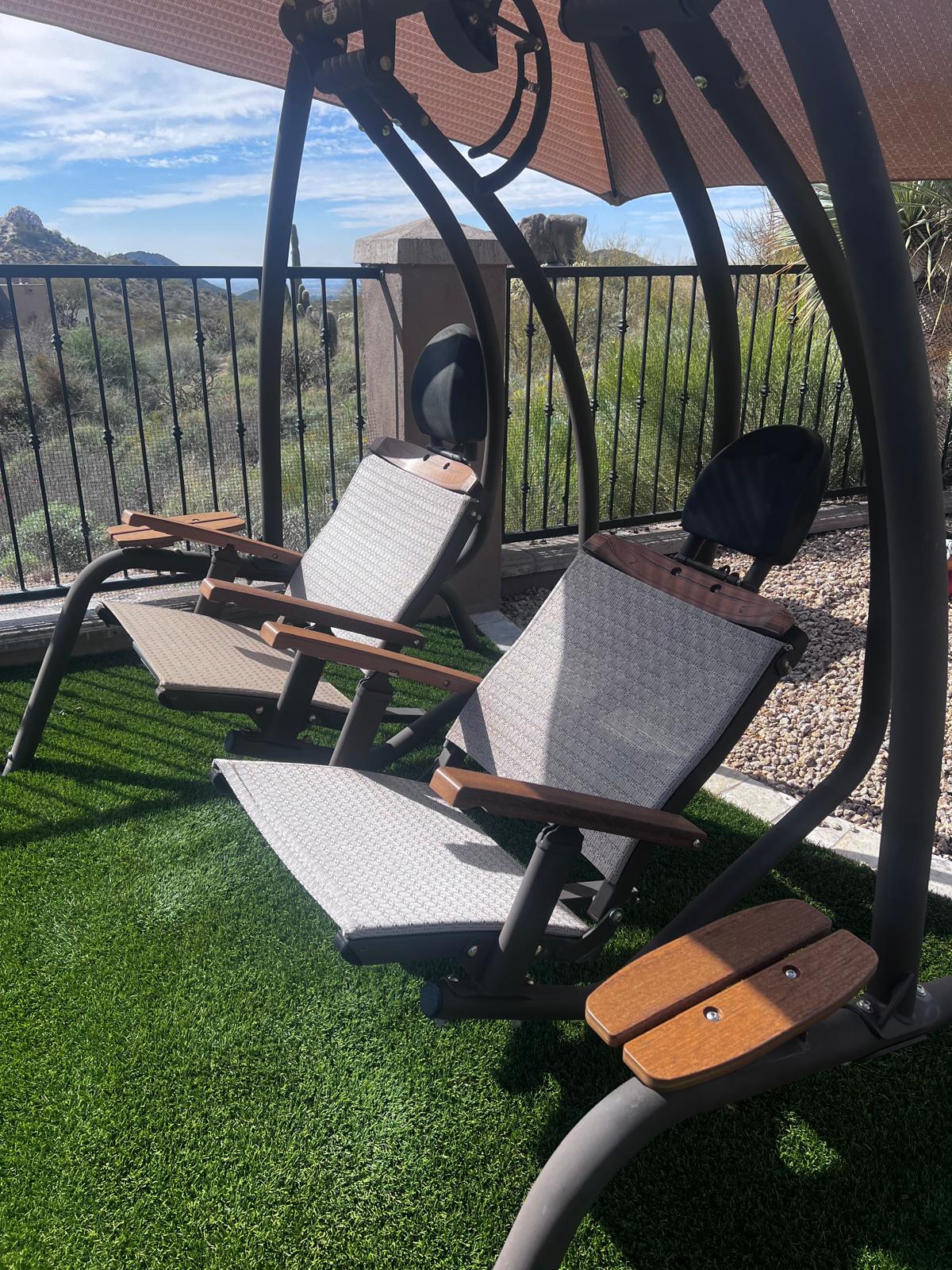 422SB - Adjustable Seated Shade Swing